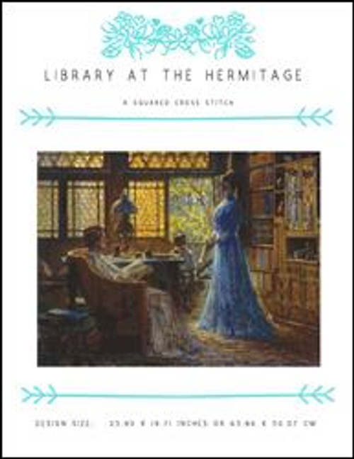 Library At The Hermitage / X Squared Cross Stitch