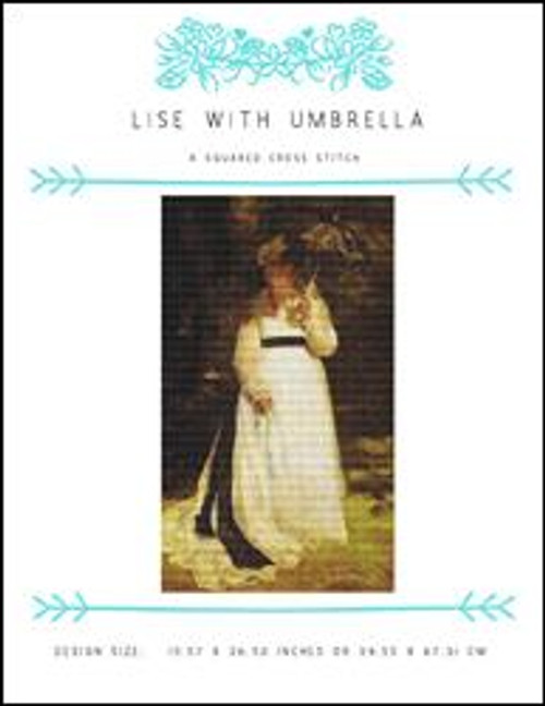 Lise With Umbrella / X Squared Cross Stitch
