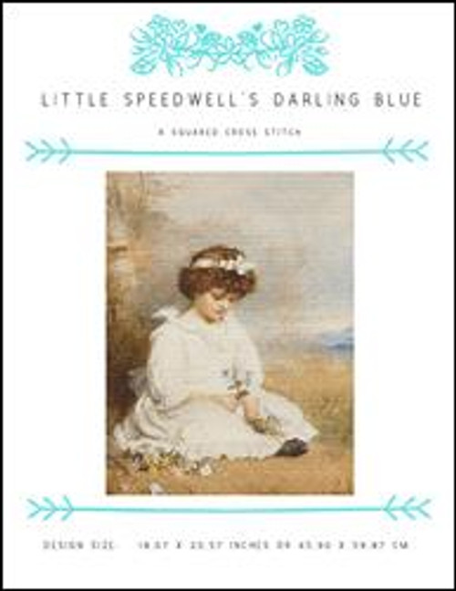 Little Speedwell's Darling Blue / X Squared Cross Stitch