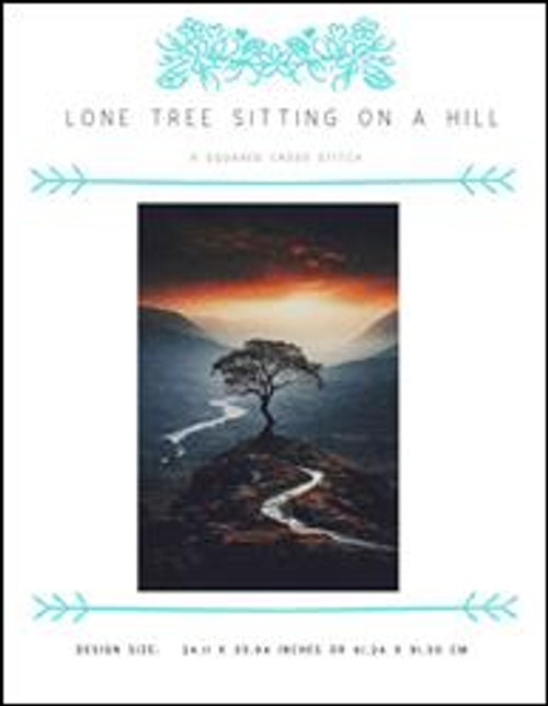 Lone Tree Sitting On A Hill / X Squared Cross Stitch