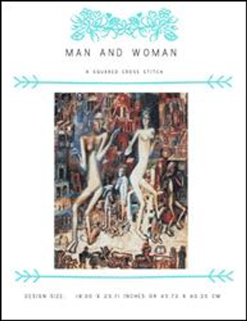 Man And Woman / X Squared Cross Stitch