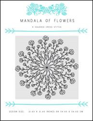 Mandala Of Flowers / X Squared Cross Stitch