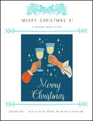 Merry Christmas Xi / X Squared Cross Stitch