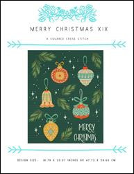 Merry Christmas Xix / X Squared Cross Stitch