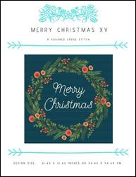 Merry Christmas Xv / X Squared Cross Stitch