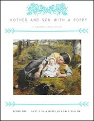 Mother And Son With A Poppy / X Squared Cross Stitch