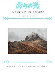 Mountain In Grisons / X Squared Cross Stitch