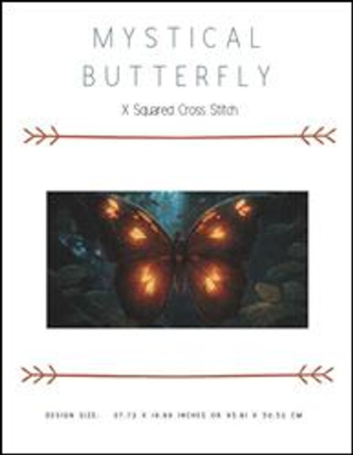 Mystical Butterfly / X Squared Cross Stitch