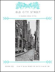 Old City Street / X Squared Cross Stitch