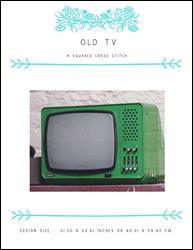Old Tv / X Squared Cross Stitch