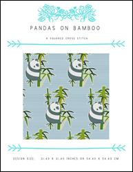 Pandas On Bamboo / X Squared Cross Stitch