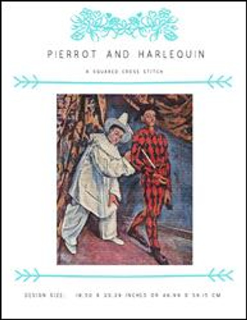 Pierrot And Harlequin / X Squared Cross Stitch