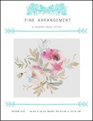 Pink Arrangement / X Squared Cross Stitch