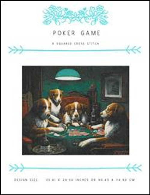 Poker Game / X Squared Cross Stitch