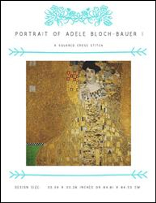 Portrait Of Adele Bloch-Bauer I / X Squared Cross Stitch