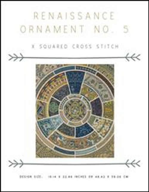 Renaissance Ornament No. 5 / X Squared Cross Stitch