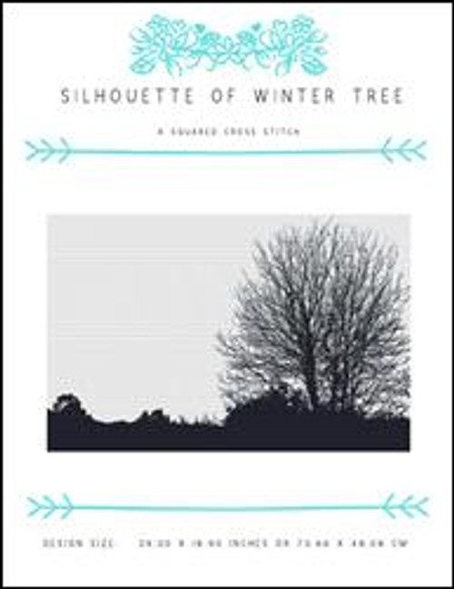 Silhouette Of Winter Tree / X Squared Cross Stitch