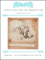 Sleeve Study For The Annunciation / X Squared Cross Stitch