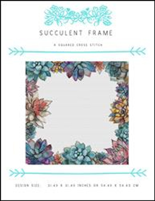 Succulent Frame / X Squared Cross Stitch