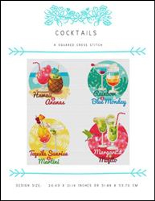 Cocktails / X Squared Cross Stitch