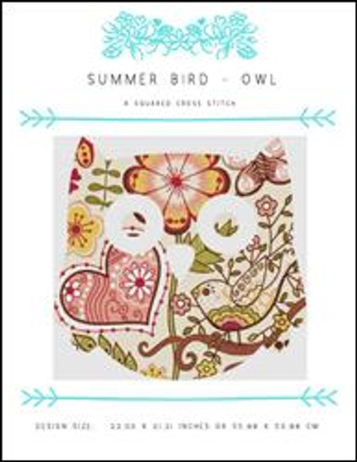Summer Bird - Owl / X Squared Cross Stitch