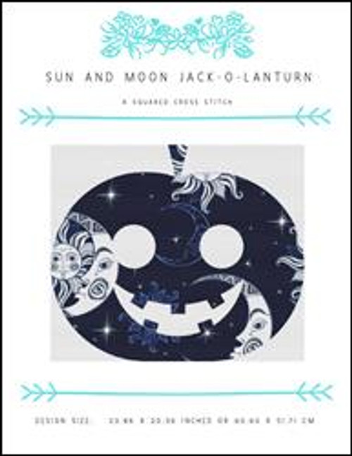 Sun And Moon Jack-O-Lanturn / X Squared Cross Stitch