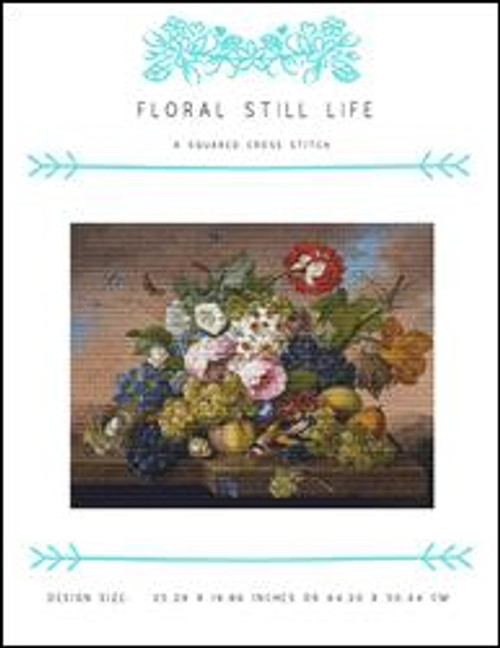 Floral Still Life / X Squared Cross Stitch