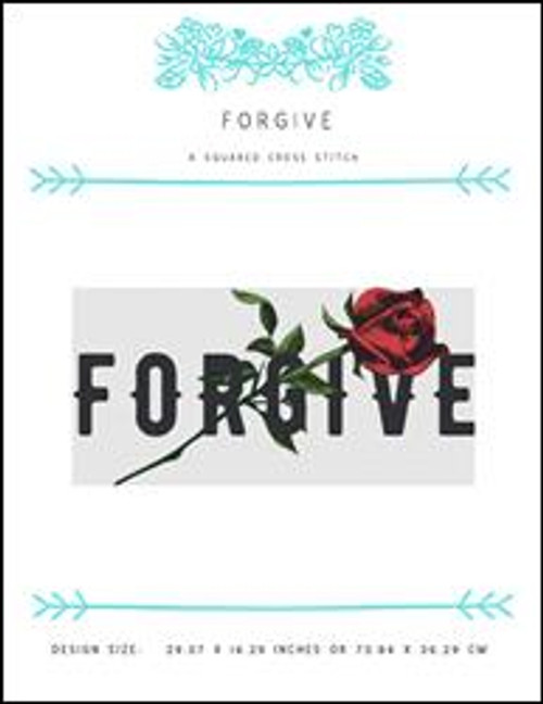 Forgive / X Squared Cross Stitch