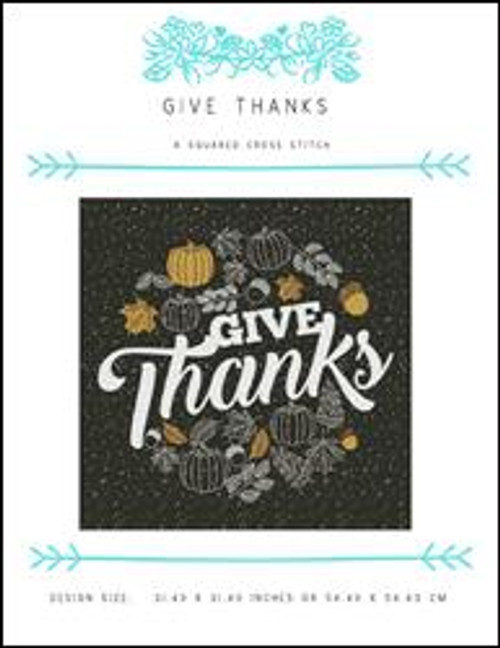 Give Thanks / X Squared Cross Stitch