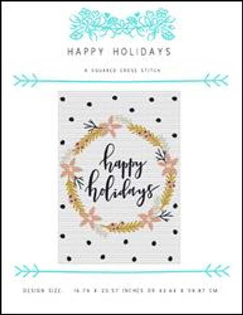 Happy Holidays / X Squared Cross Stitch