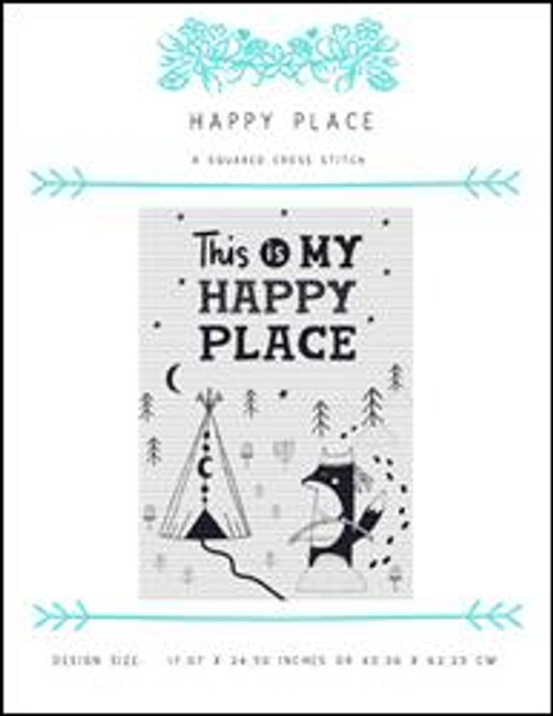 Happy Place / X Squared Cross Stitch