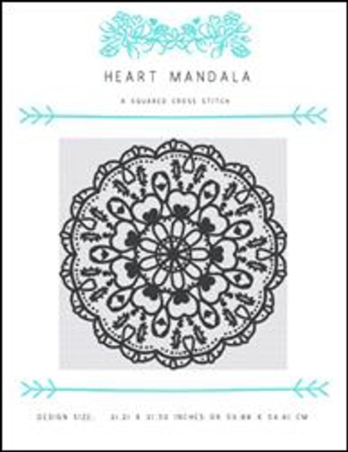 Heart Mandala / X Squared Cross Stitch
