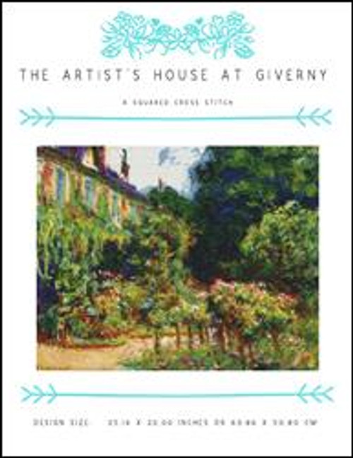 The Artist's House At Giverny / X Squared Cross Stitch