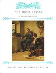 The Music Lesson / X Squared Cross Stitch