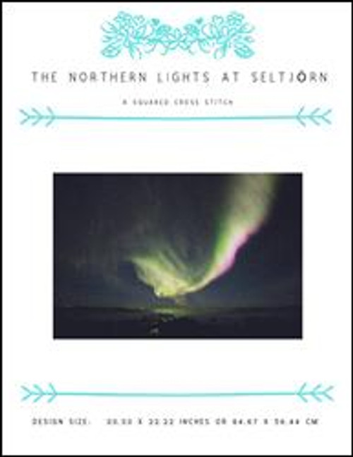 The Northern Lights At SeltjÃ¶rn / X Squared Cross Stitch