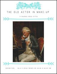 The Old Actor In Make-Up / X Squared Cross Stitch