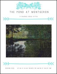 The Pond At Montgeron / X Squared Cross Stitch