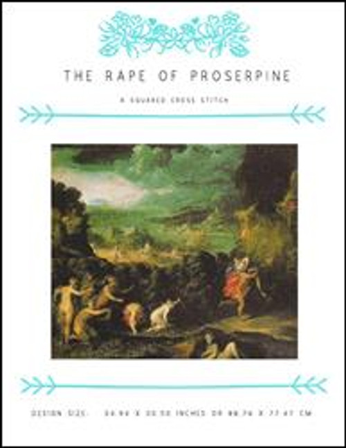 The Rape Of Proserpine / X Squared Cross Stitch