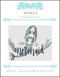 Mermaid / X Squared Cross Stitch