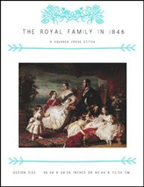 The Royal Family In 1846 / X Squared Cross Stitch
