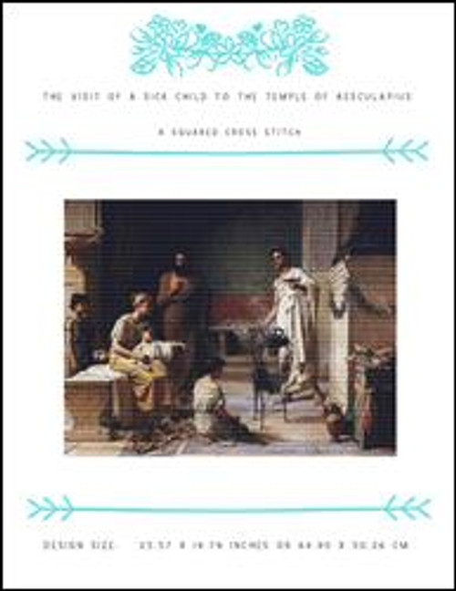 The Visit Of A Sick Child To The Temple Of Aesculapius / X Squared Cross Stitch