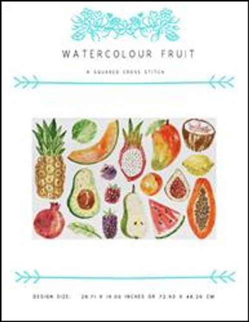 Watercolour Fruit / X Squared Cross Stitch
