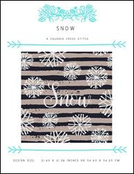 Snow / X Squared Cross Stitch