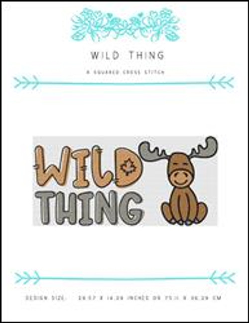 Wild Thing / X Squared Cross Stitch