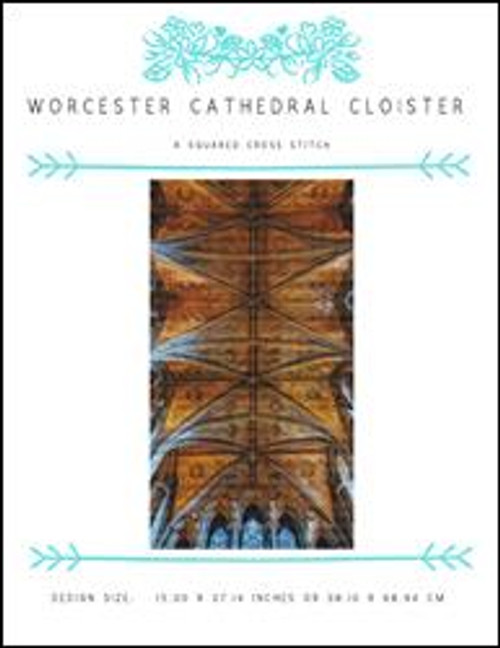Worcester Cathedral Cloister / X Squared Cross Stitch