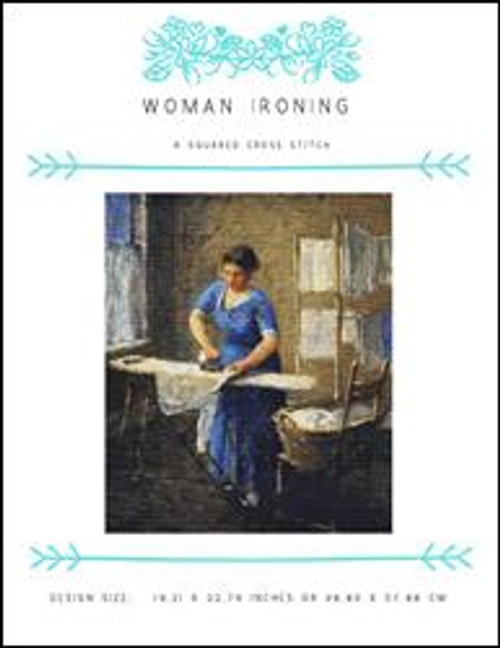 Woman Ironing / X Squared Cross Stitch