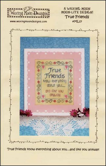 Moon-Lite: True Friends / Waxing Moon Designs