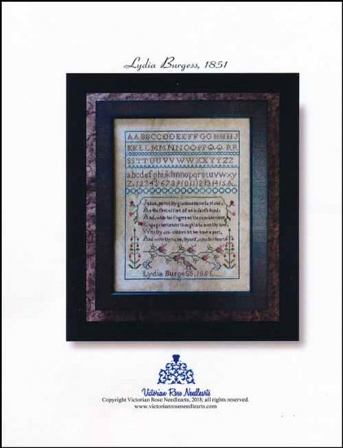 Lydia Burgess 1851 / Victorian Rose Needlearts