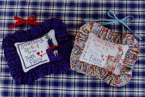 Toothfairy Pillows / Waxing Moon Designs