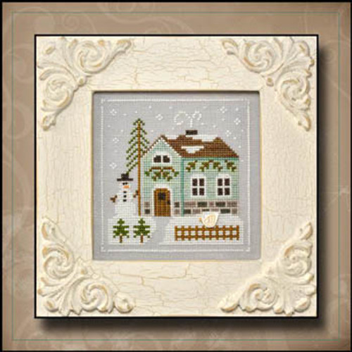 Frosty Forest 3 - Snowman's Cottage / Country Cottage Needleworks